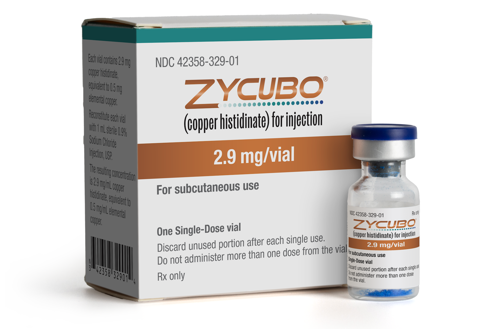 Zycubo (copper histidinate) Zycubo (copper histidinate)